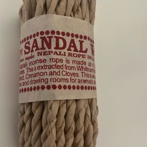 Sandalwood Rope Incense from Nepal